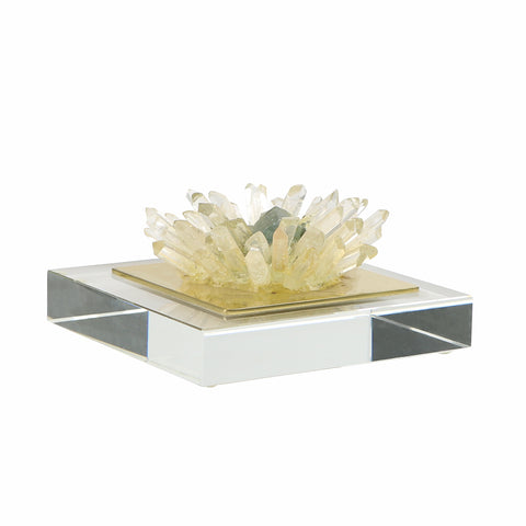 Quartz "Flower" on Acrylic | Three Sizes Available