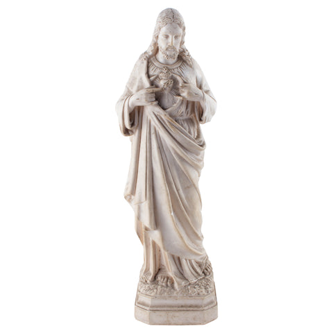 1920s French Depose Statue of Jesus Christ