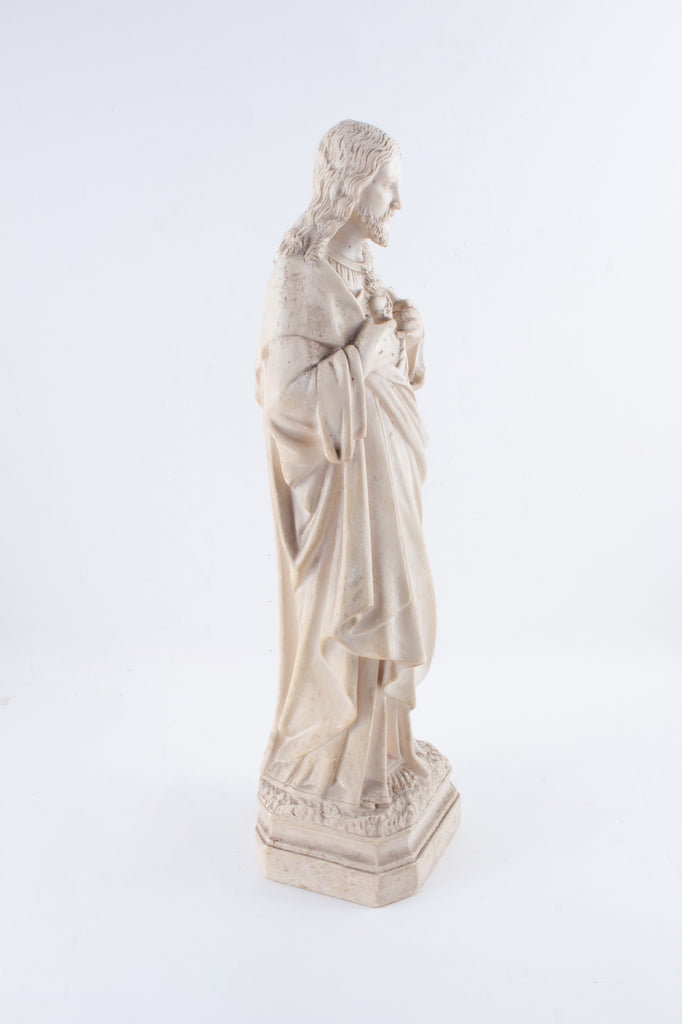 1920s French Depose Statue of Jesus Christ