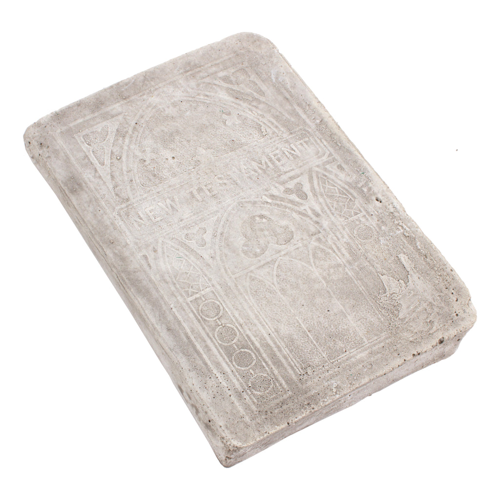 Cast Stone Book - Small New Testament Book