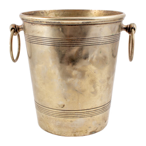 Antique Silver Plate Ice Bucket found in France