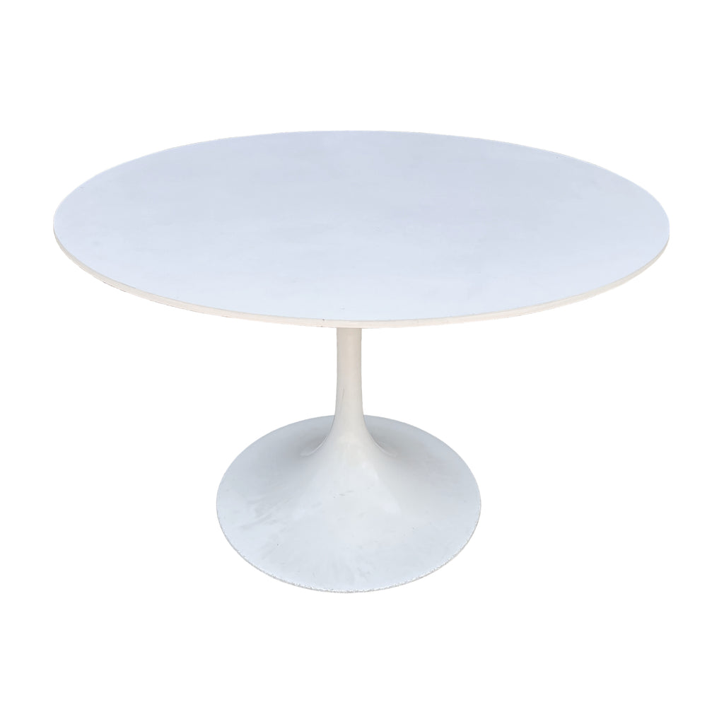 Vintage Eero Saarinen Tulip Dining Table in White