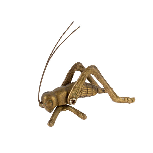 Mid-Century Brass Cricket