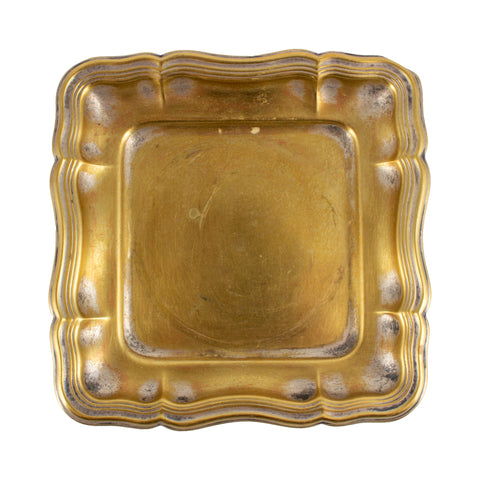 Small Vintage French Metal Dish
