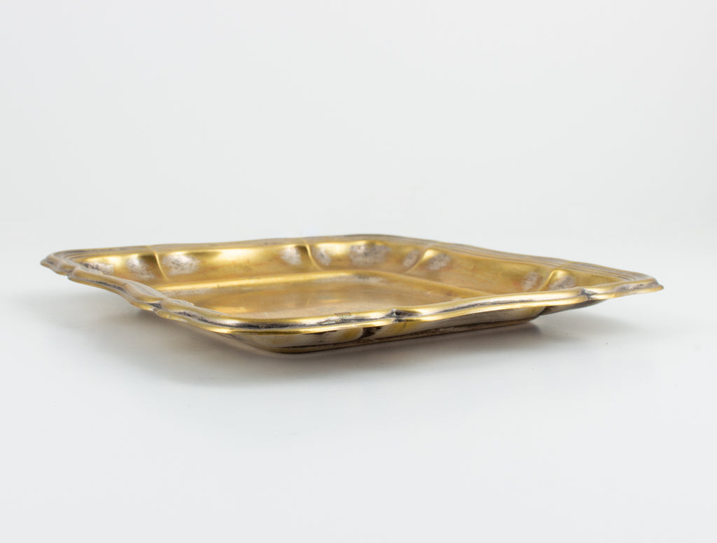 Small Vintage French Metal Dish