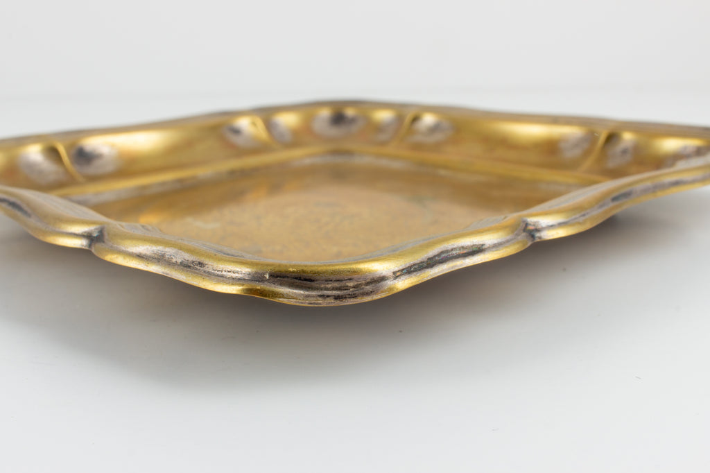 Small Vintage French Metal Dish