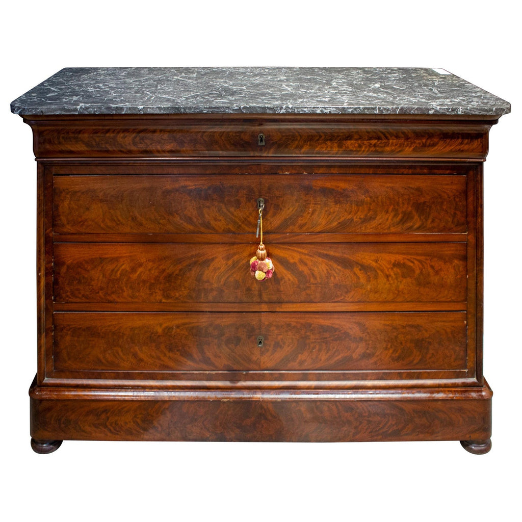 Louis Philippe Mahogany Nightstand