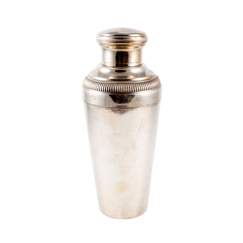 Vintage French Silver-plate Cocktail Shaker