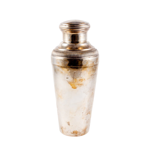 Vintage French Silver-plate Cocktail Shaker