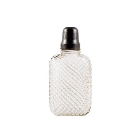 Vintage French Glass Flask