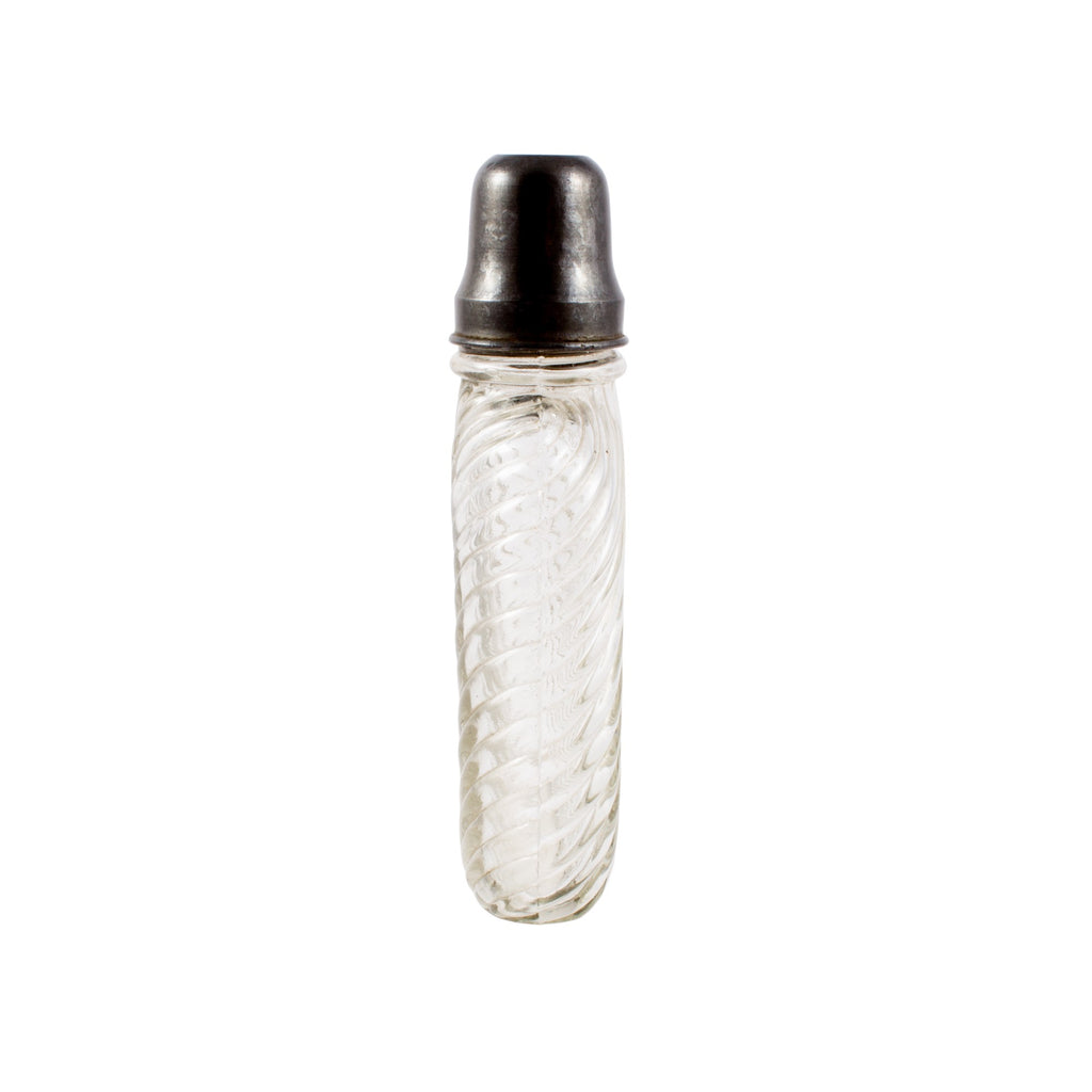 Vintage French Glass Flask