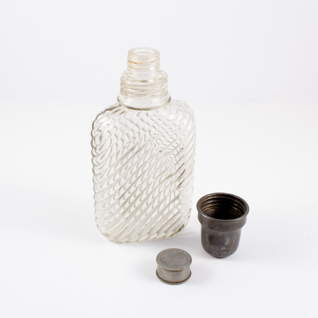 Vintage French Glass Flask