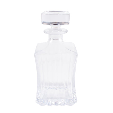 Vintage French Heavy Glass Decanter