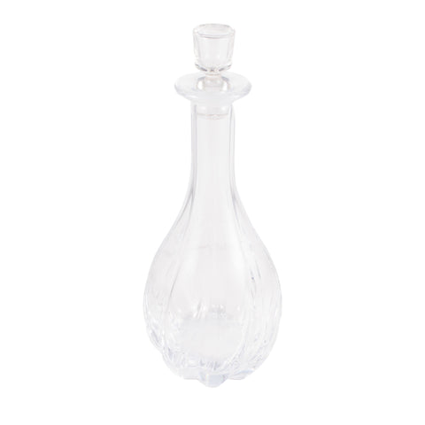 Vintage French Handblown Glass Decanter