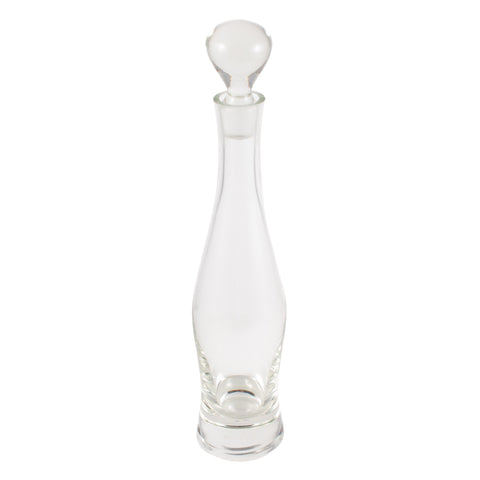 Vintage French Slender Glass Decanter
