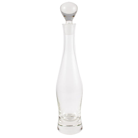 Vintage French Slender Glass Decanter
