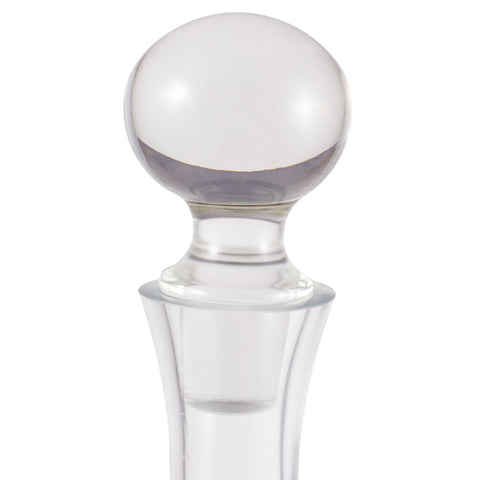 Vintage French Simple Glass Decanter