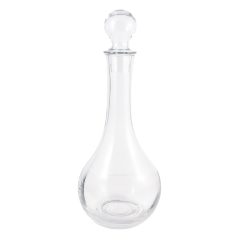 Vintage French Handblown Glass Decanter