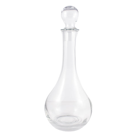 Vintage French Handblown Glass Decanter