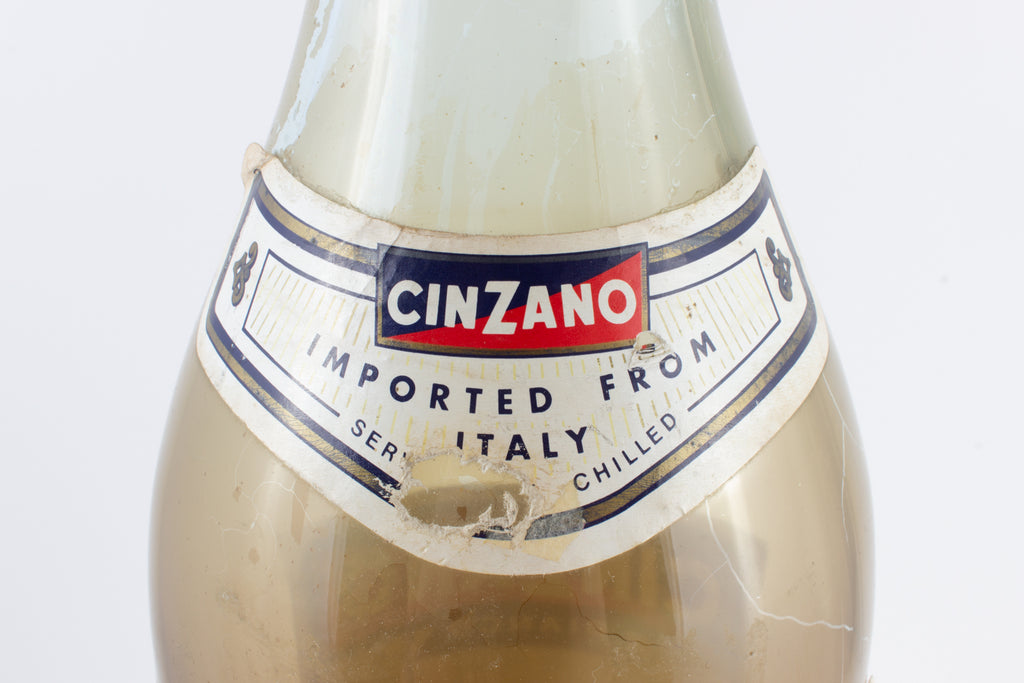 Vintage Empty Cinzano Bianco 3L Bottle found in France