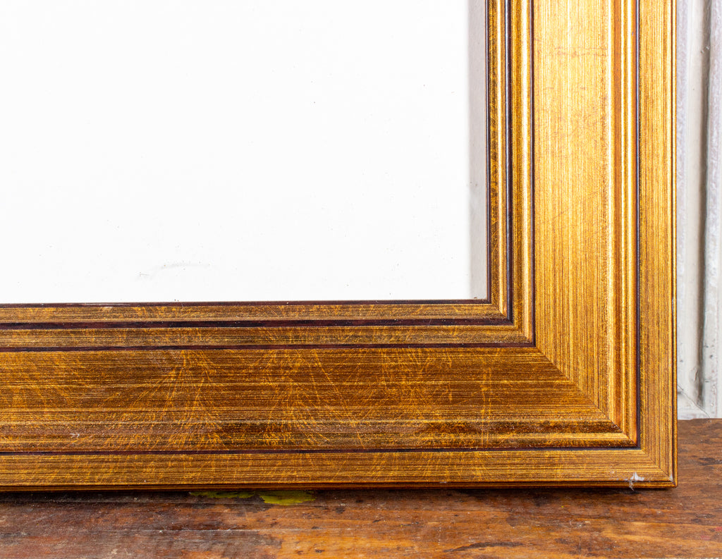 Framed Mid-Century French Charcoal Sketch