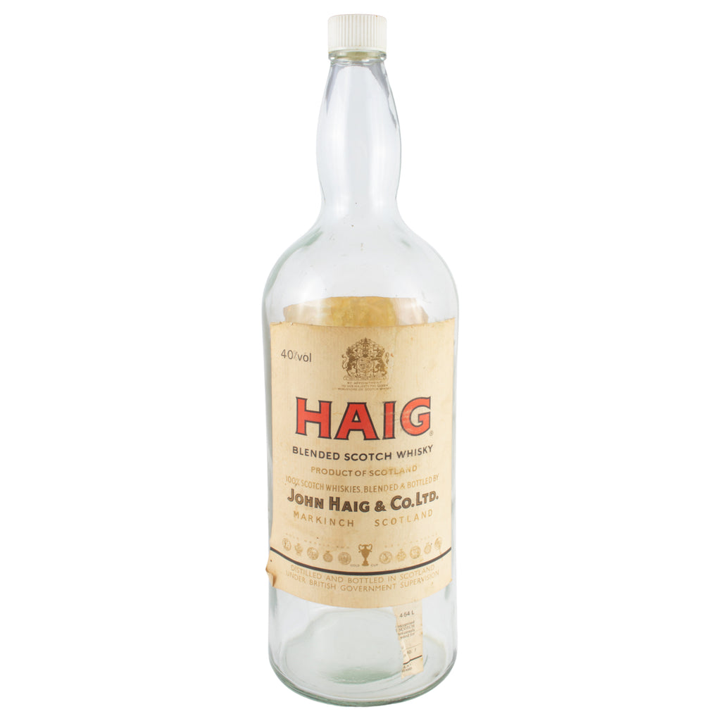 Vintage Empty Haig 4.5L Bottle found in France