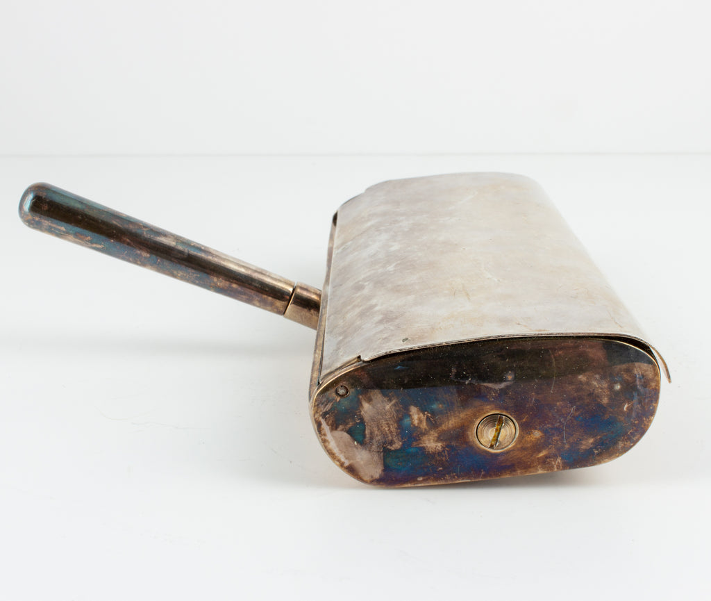 Mid-Century Silver Plate Table Crumb Roller found in France