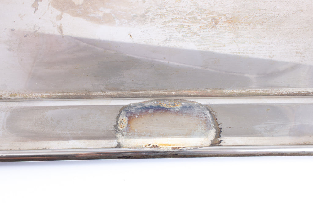 Mid-Century French Silver-plate Tray with Handles