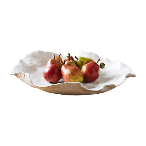 Large Free Form Ceramic Bowl