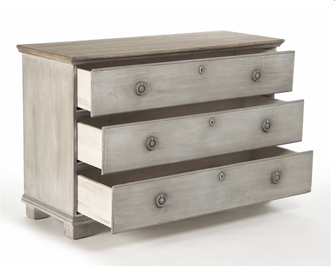 White-Washed Pine Chest