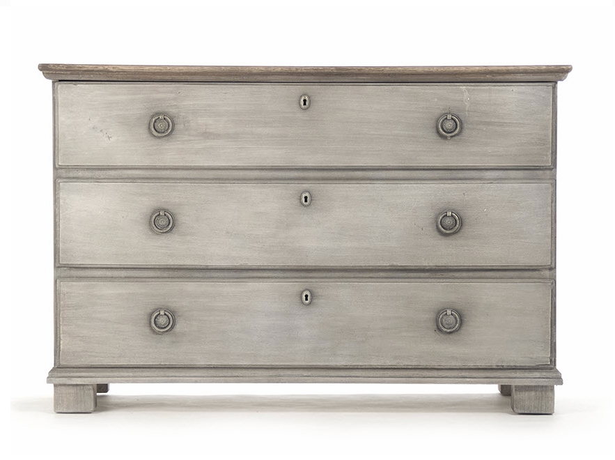 White-Washed Pine Chest