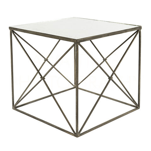 Furano Zinc Side Table