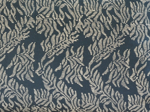 Turkish Silk Cotton Lumbar Pillow - Balthazar Blue