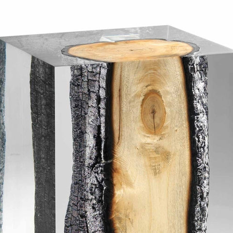 Acrylic Glass Nilleq Hekla Side Table & Stool