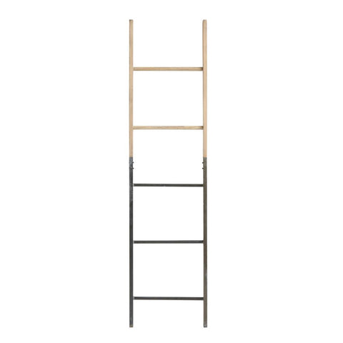Decorative Metal & Wood Ladder