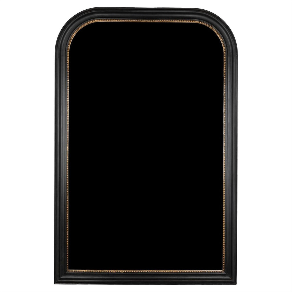 French Louis Philippe Grand Napoleon Mirror in Black