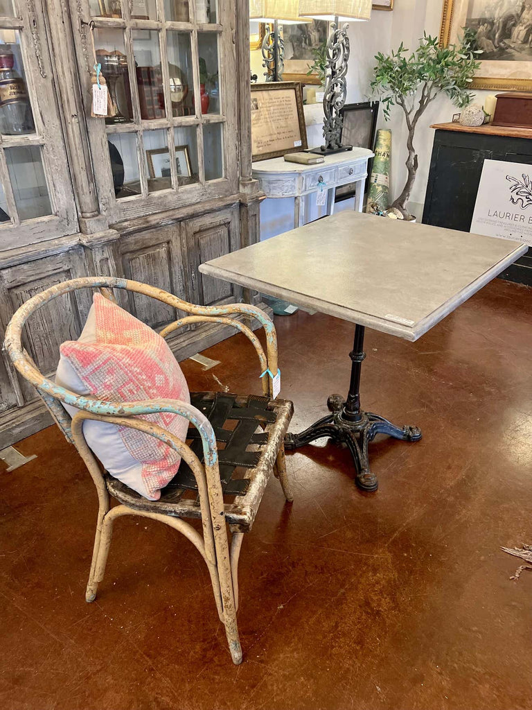 Vintage french bistro table discount